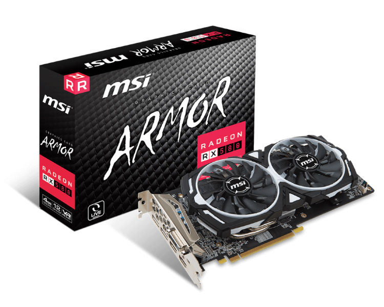 Видеокарта AMD Radeon RX 580 ARMOR 4G