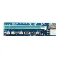 Райзер PCI-E 1x to 16x Riser ver 008C 6 pin