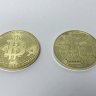 Сувенирная монета Биткоин (BTC)